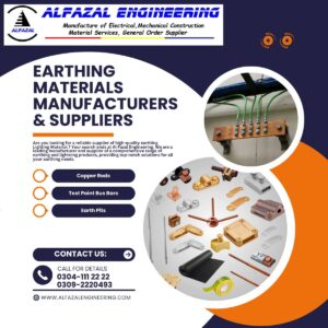 Earthing lighting material